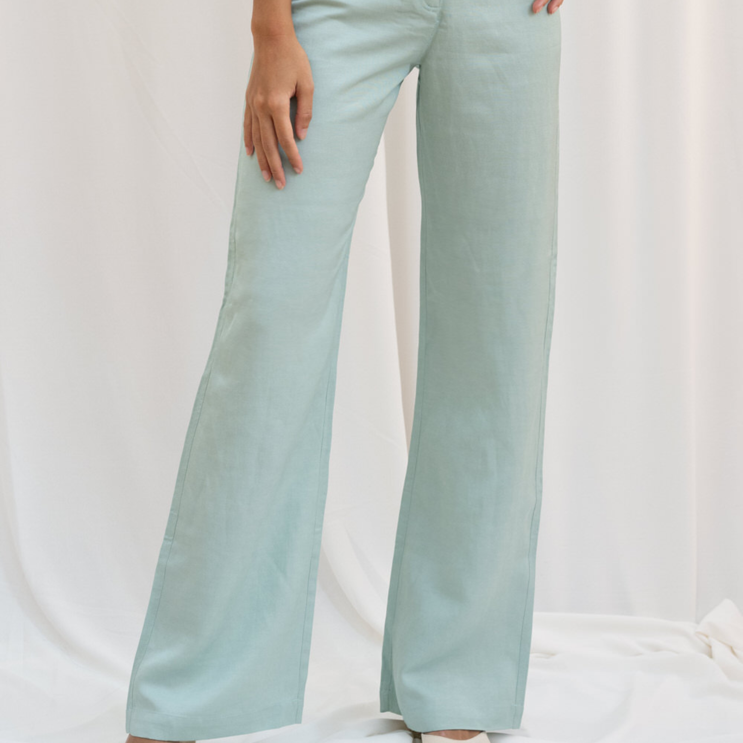 Aquamarine pants