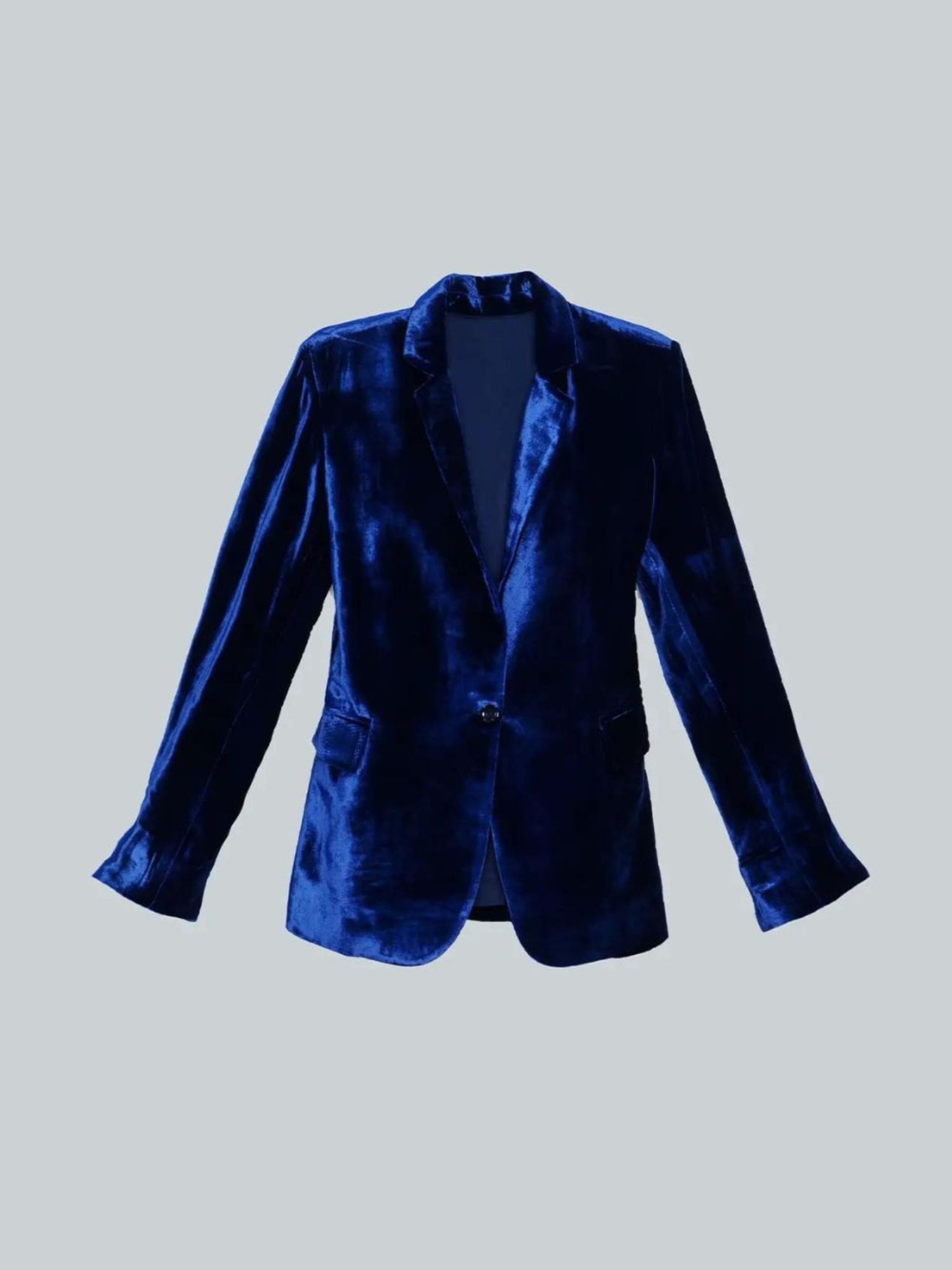 Blue Velvet Blazer