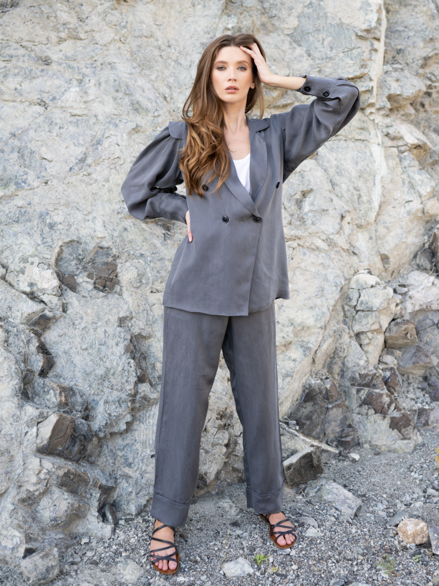 Topaz Grey Blazer