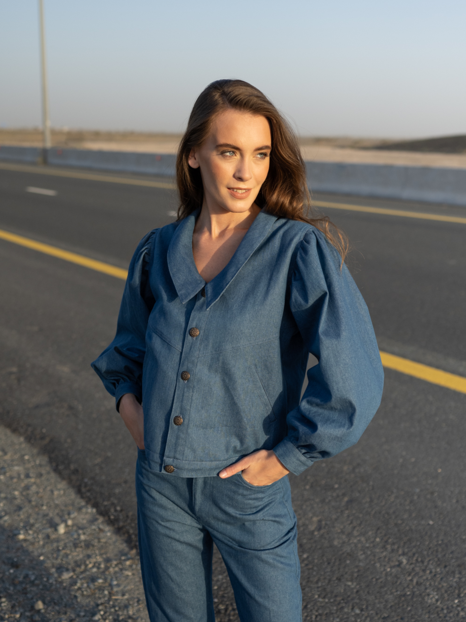 Alejandrita denim jacket