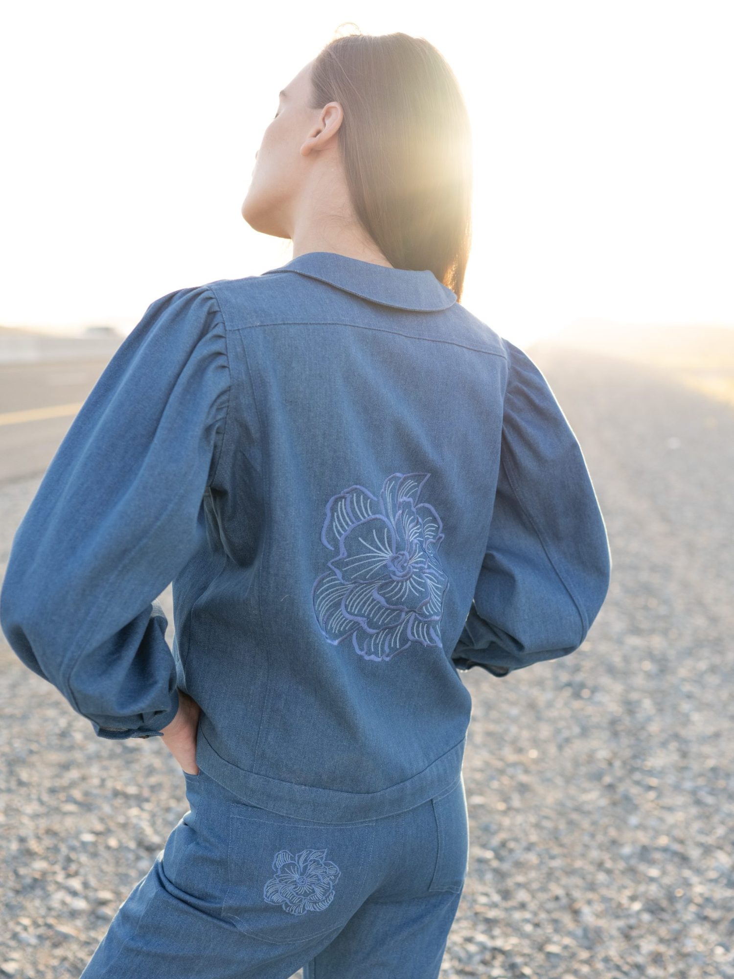 Alejandrita denim jacket