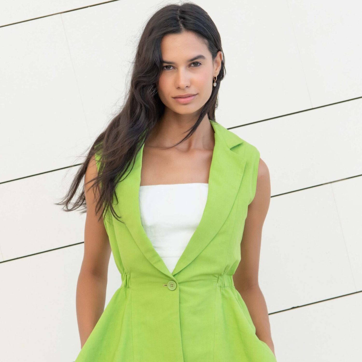 Apple Green Vest