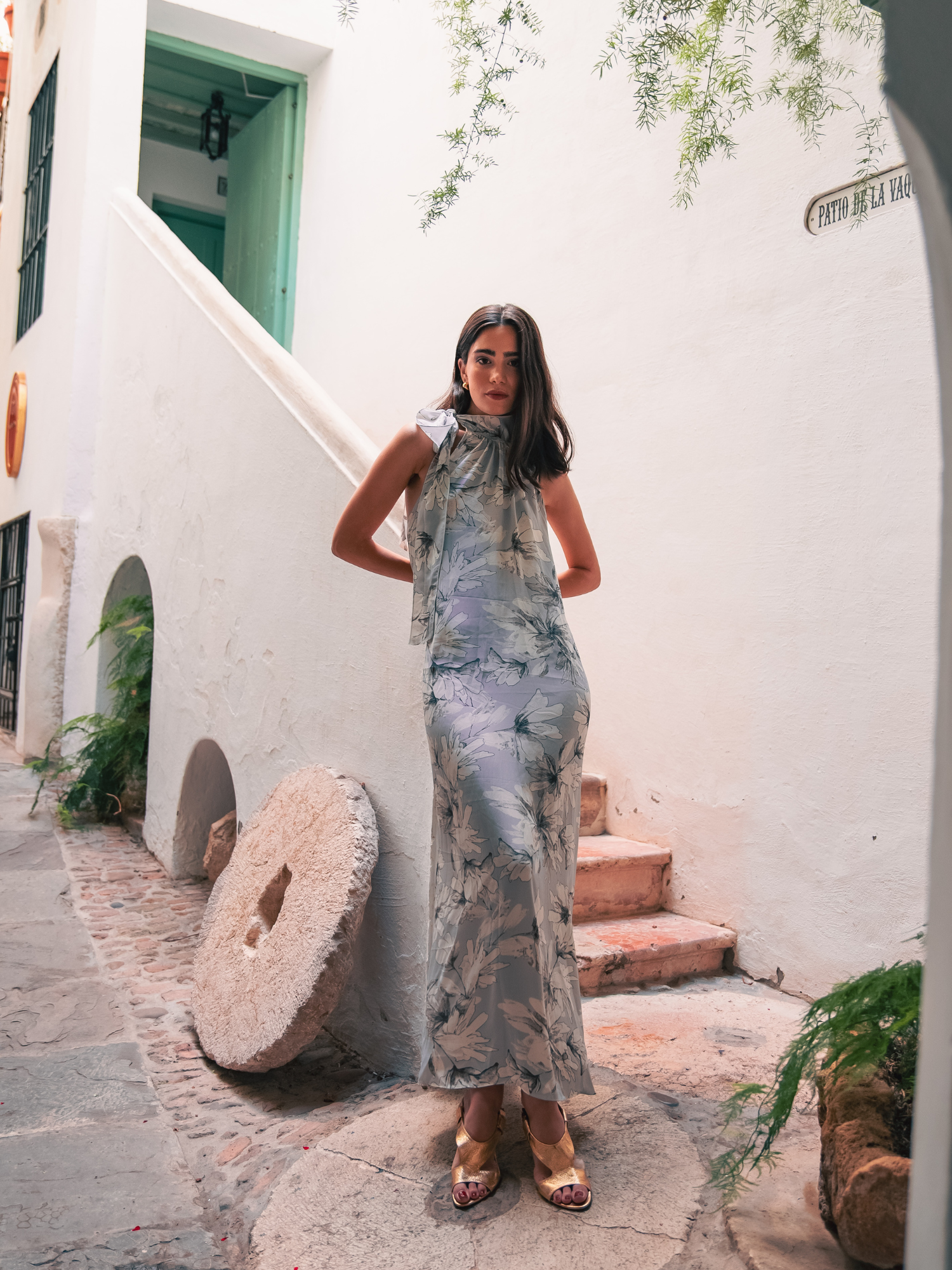 Vestido Lotus Gris