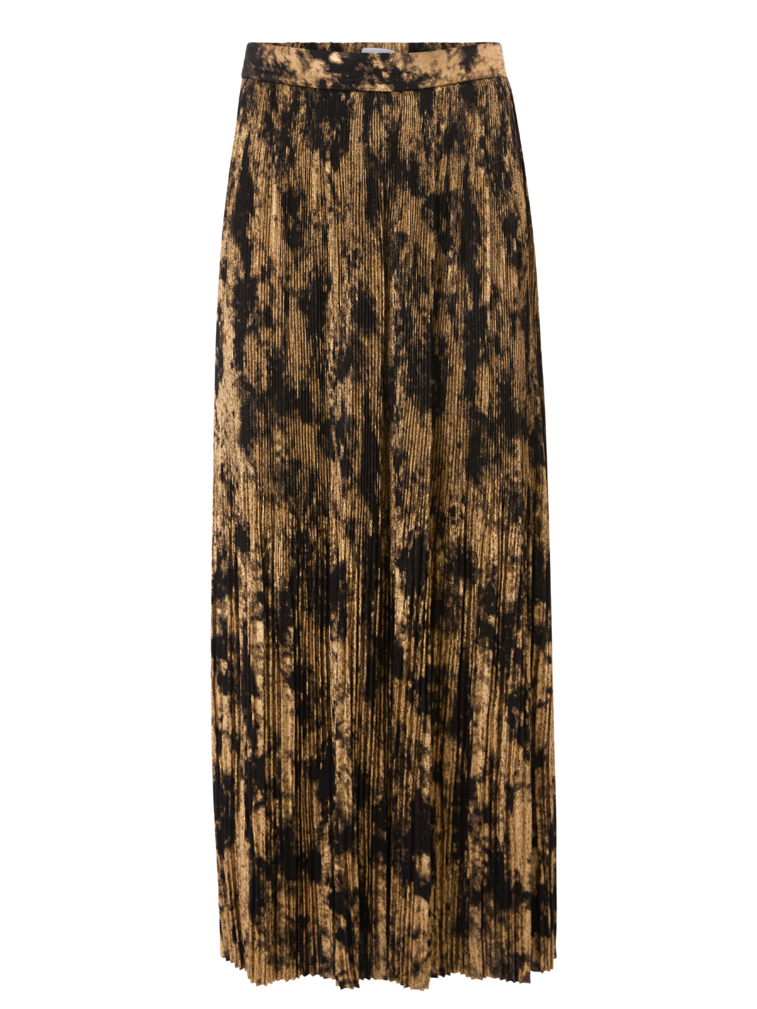 Falda Plisada dorado envejecido