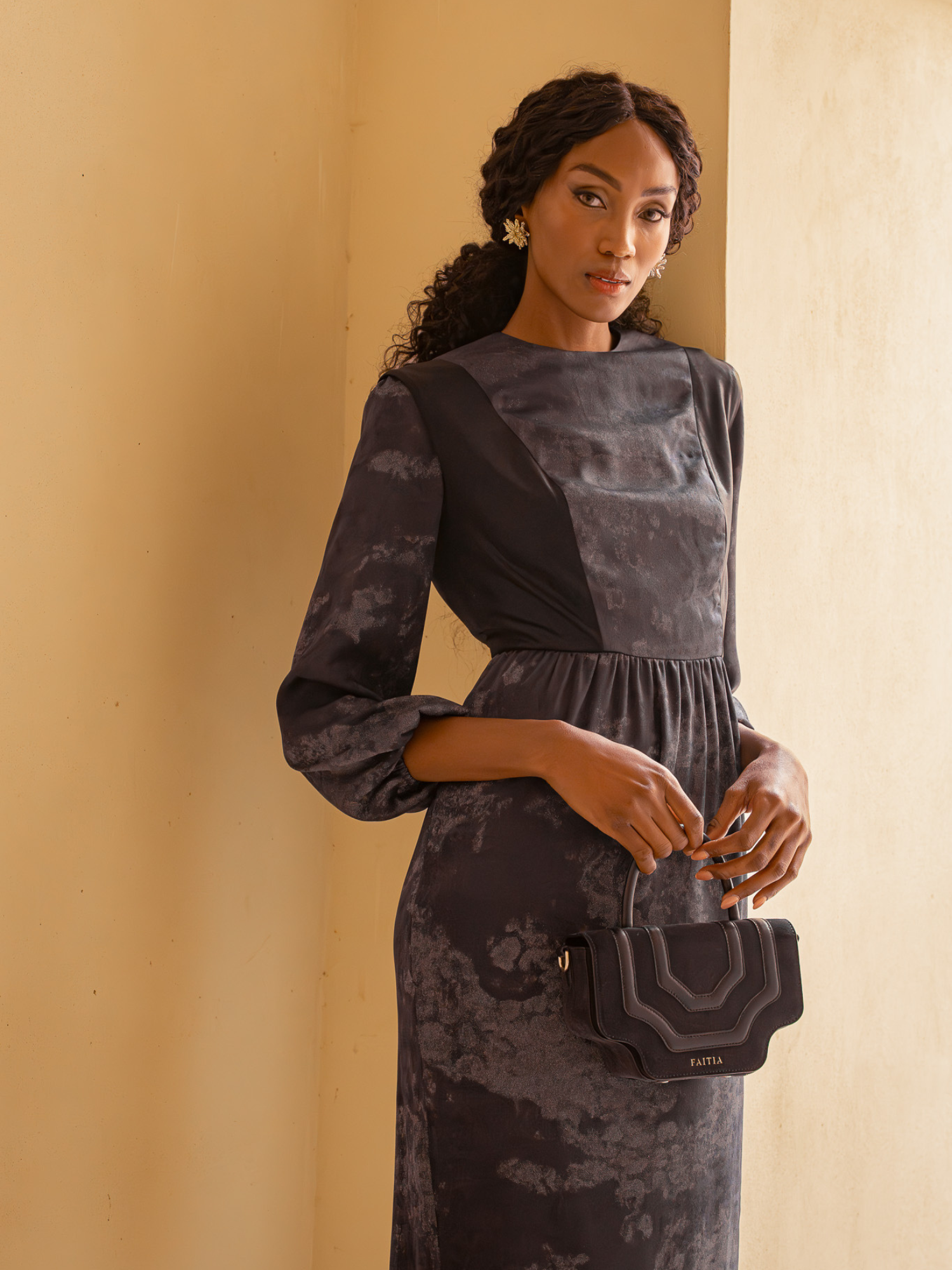 Vestido Dos texturas