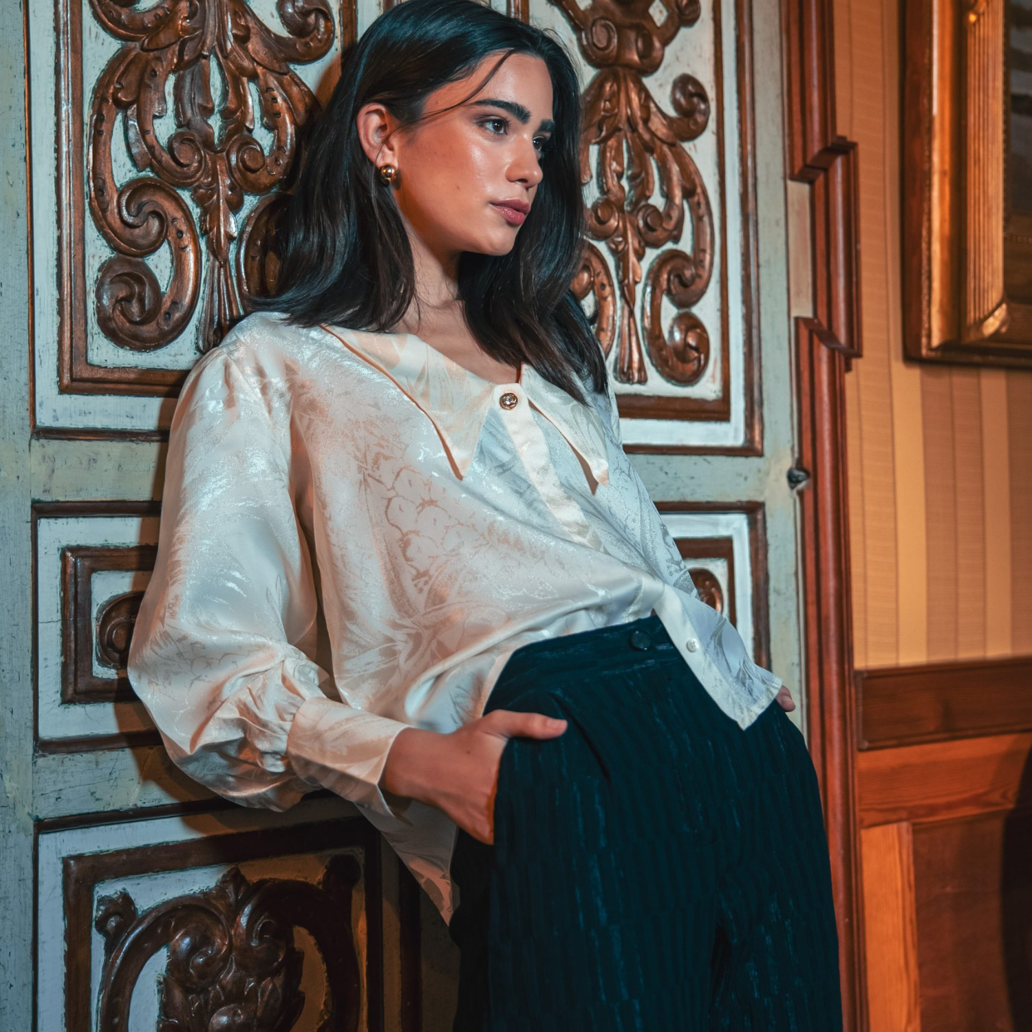 Jewel Button Shirt