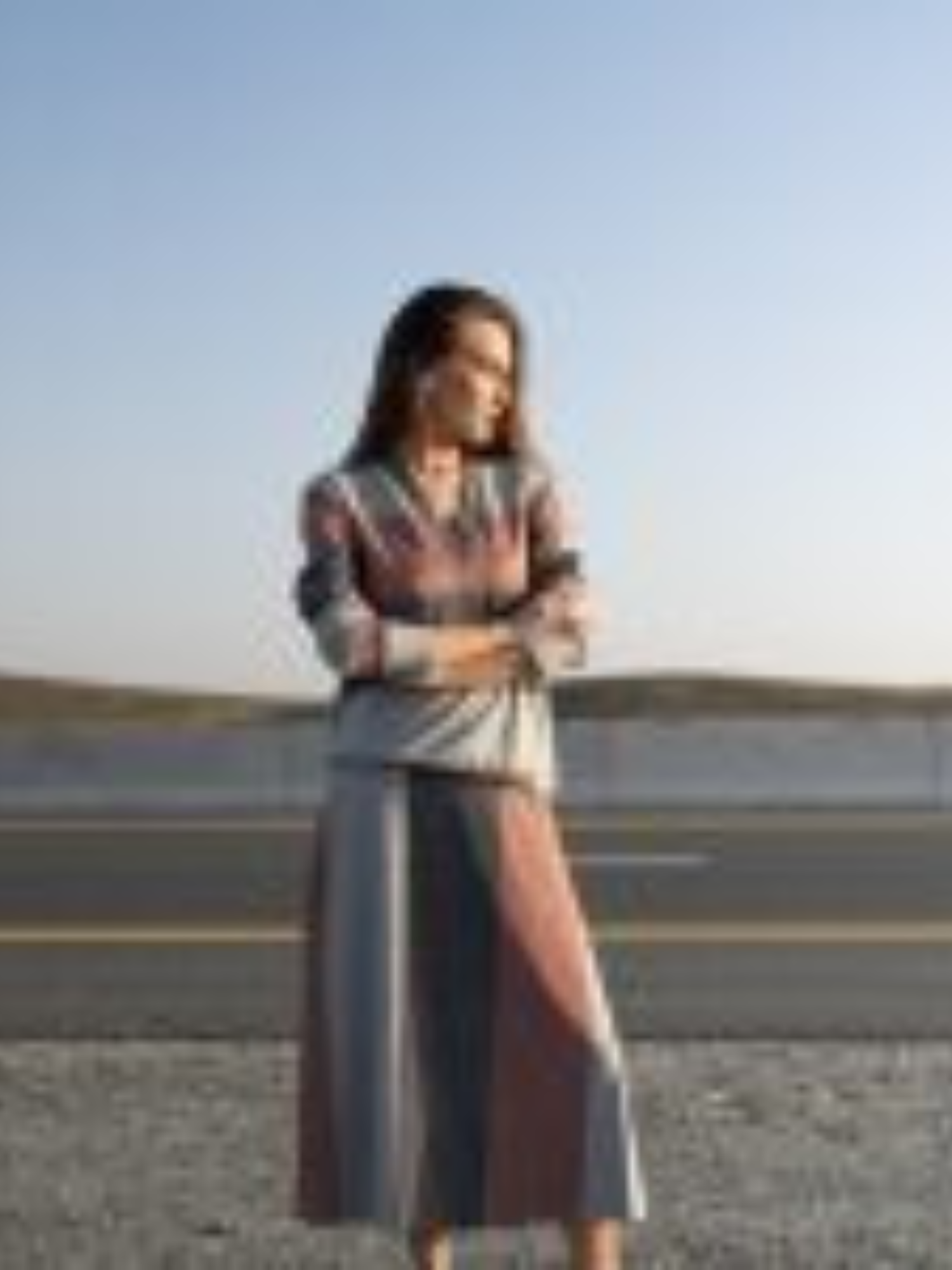 Amethyst Grey Skirt