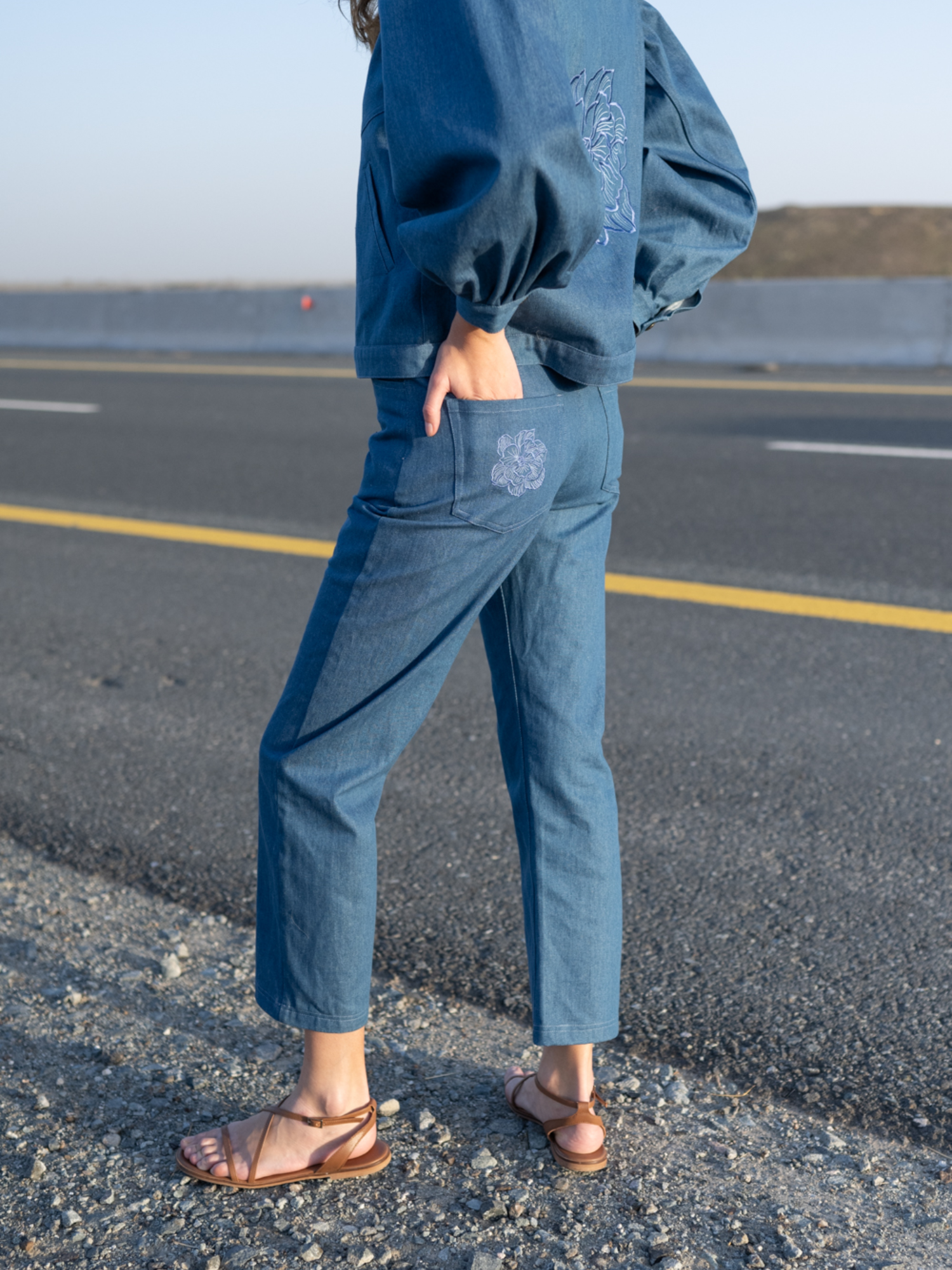 Alexandrite pants