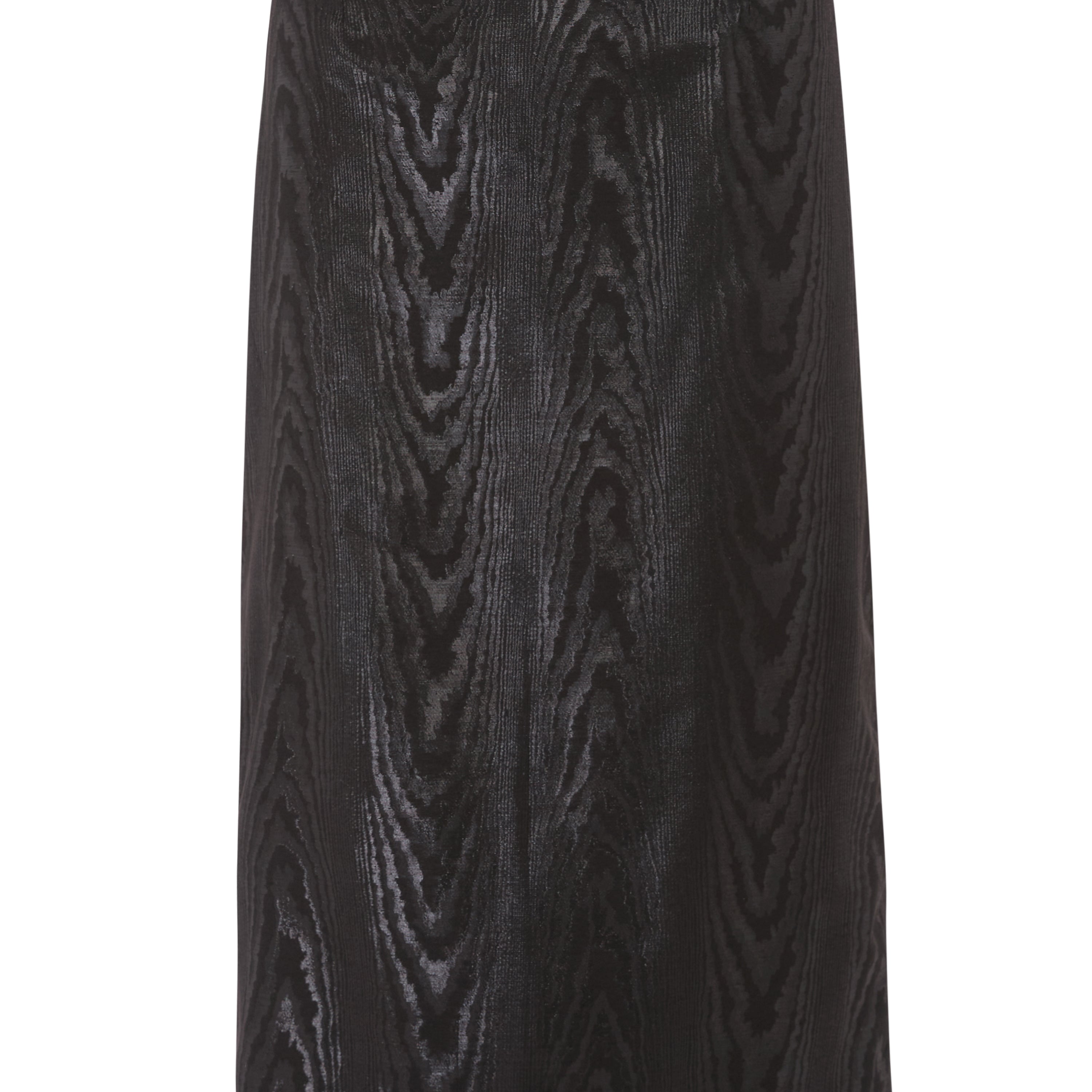 Falda negra jacquard y tul