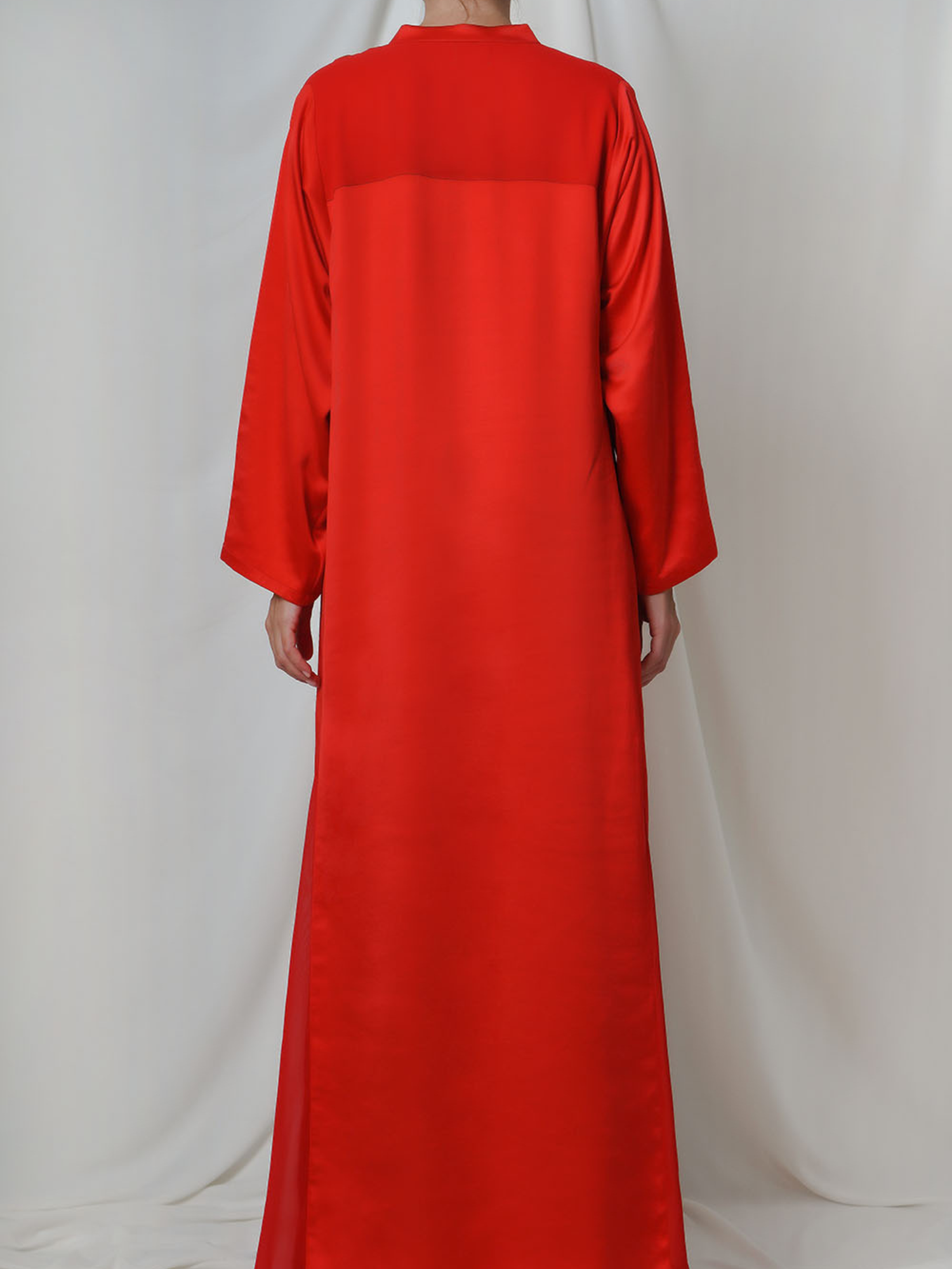 Vestido kaftan rojo