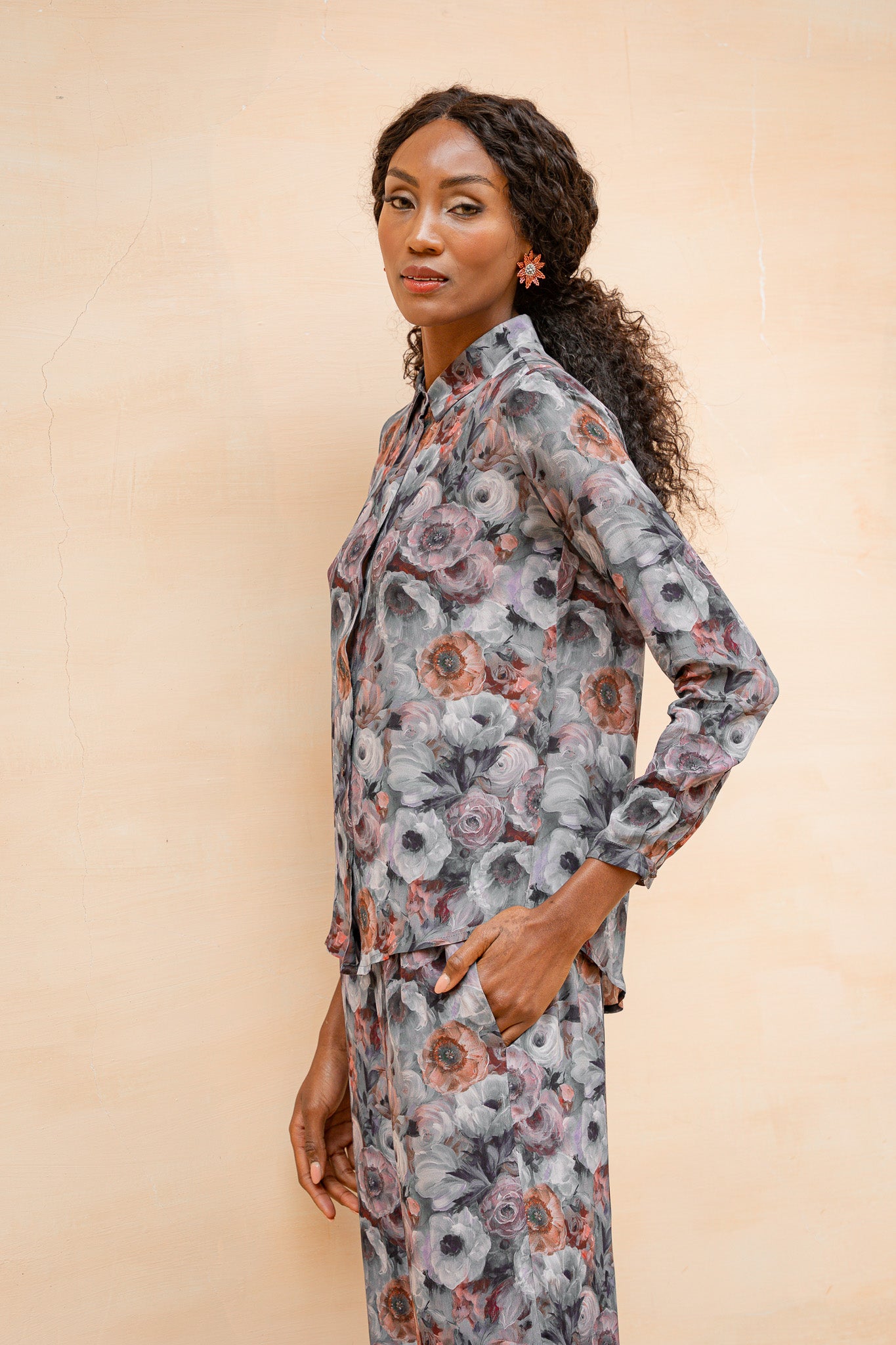 Camisa flores