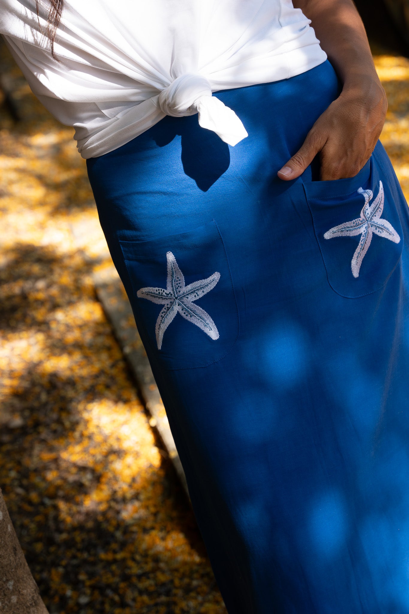 Falda estrella de mar