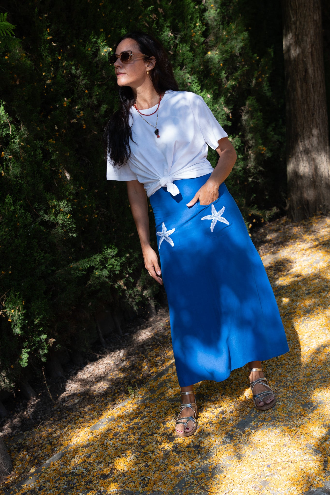 Falda estrella de mar