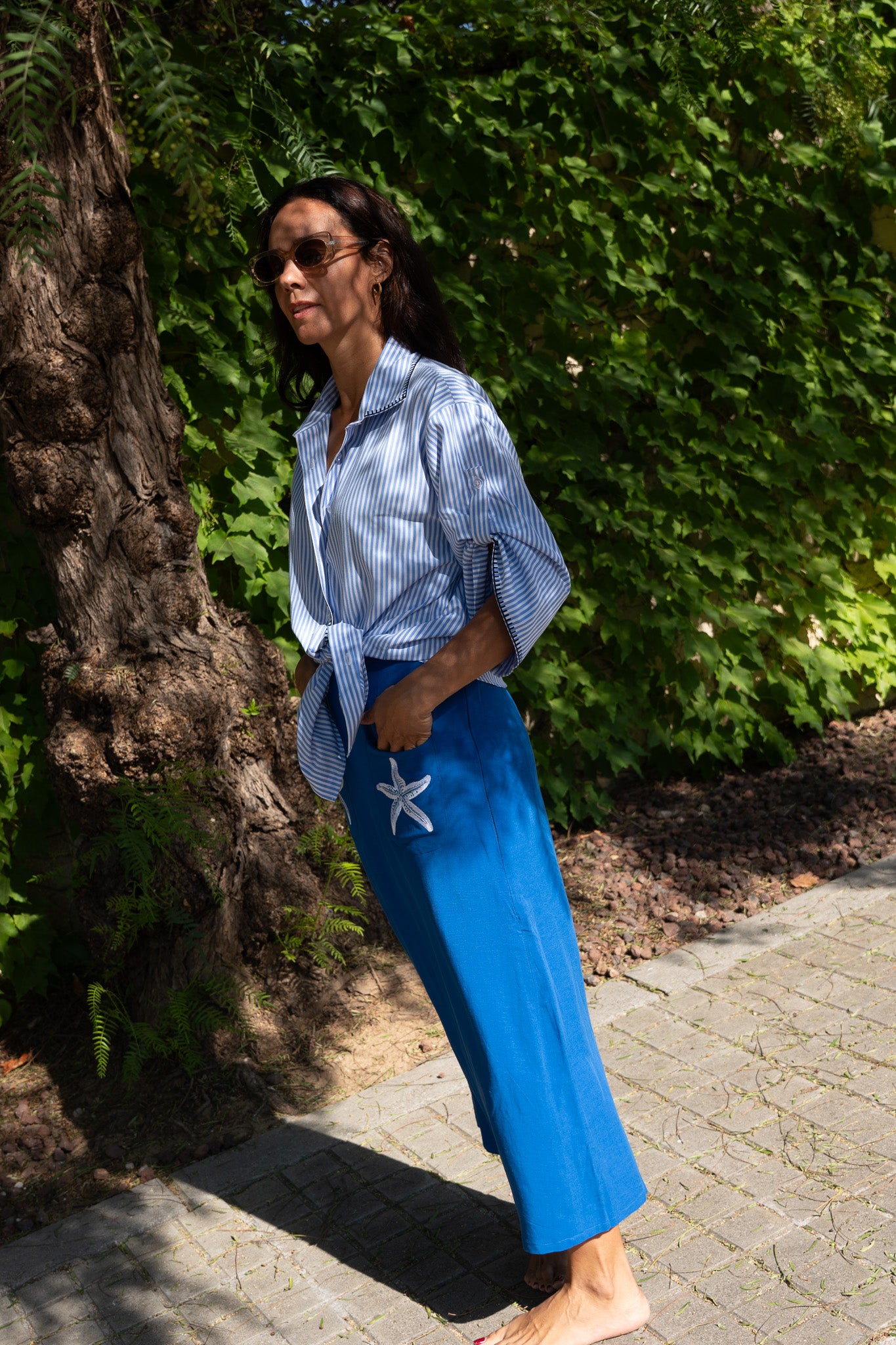 Falda estrella de mar