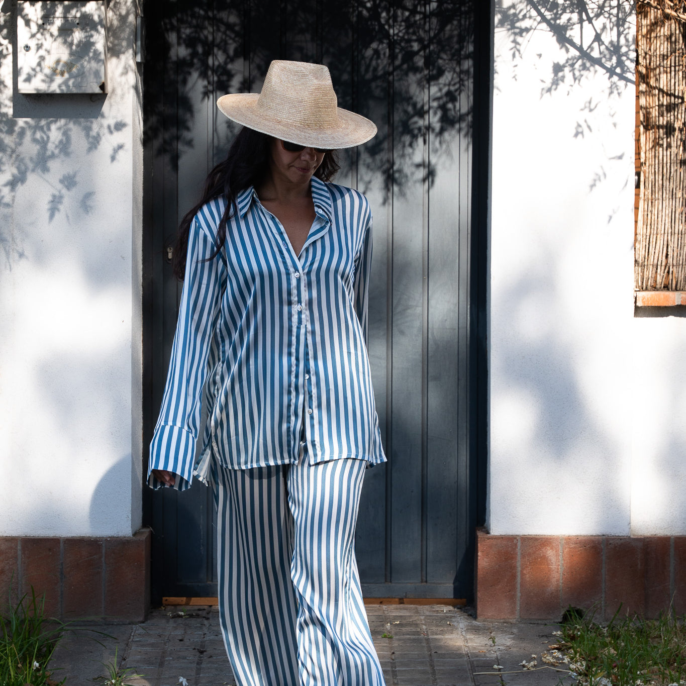 Pantalon pijamero rayas