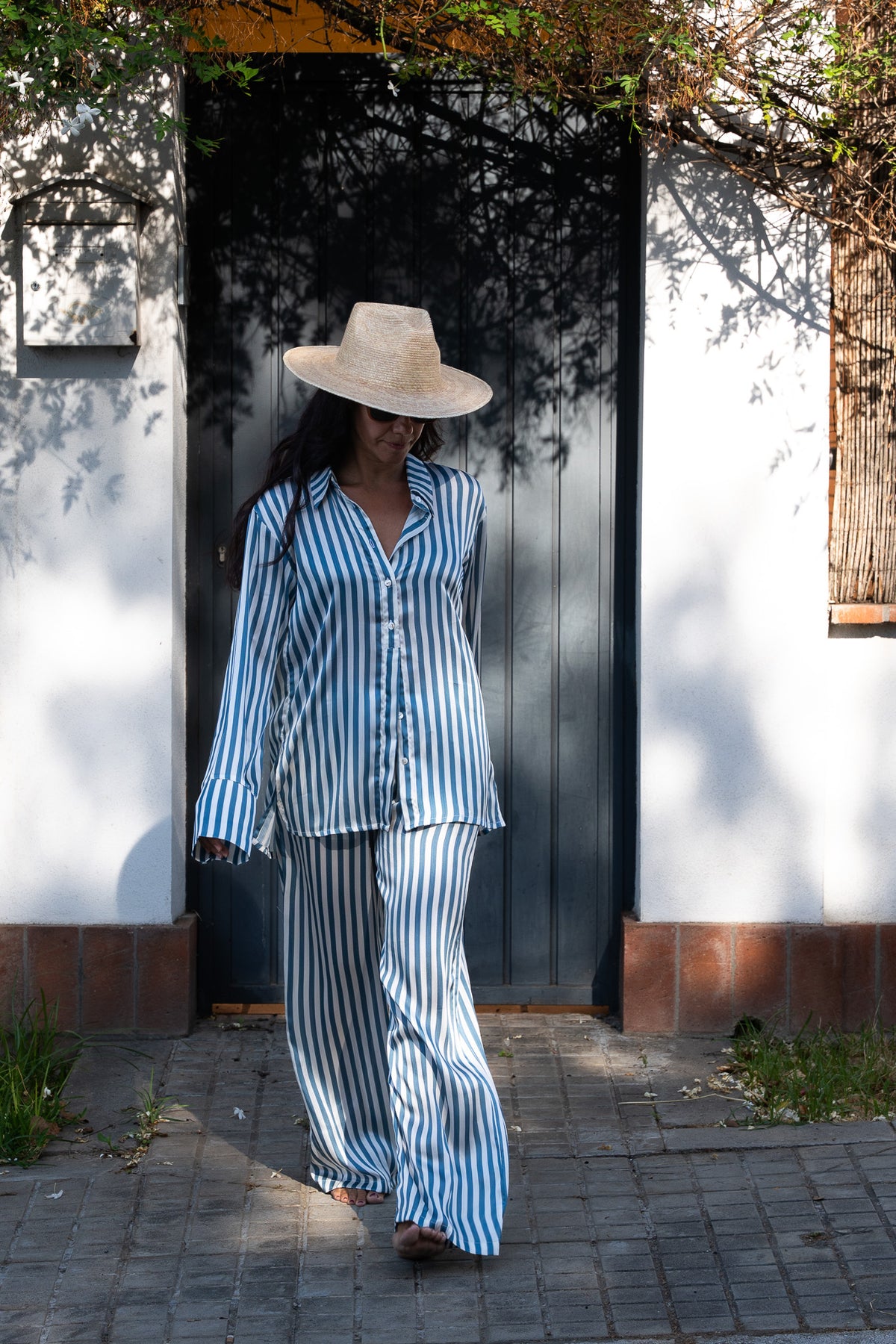 Pantalon pijamero rayas