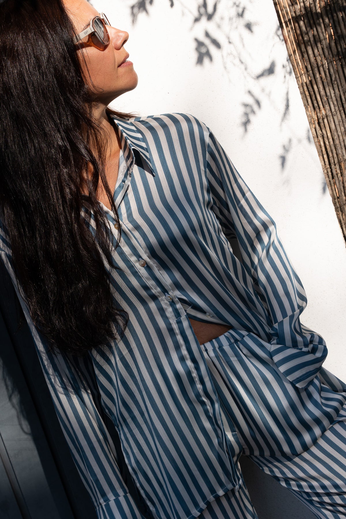 Camisa manga larga rayas